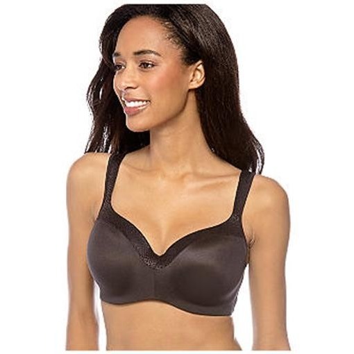 Nwot Playtex Secrets 44c Bra Full-Figure Underwire Balconette 4823 Black 95803